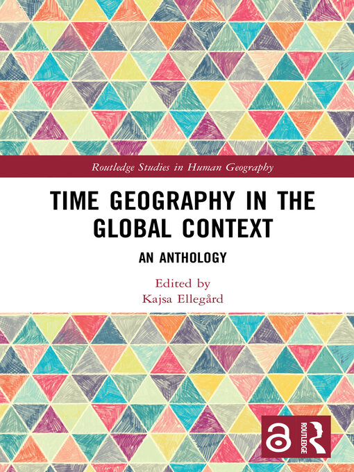 תמונה של  Time Geography in the Global Context